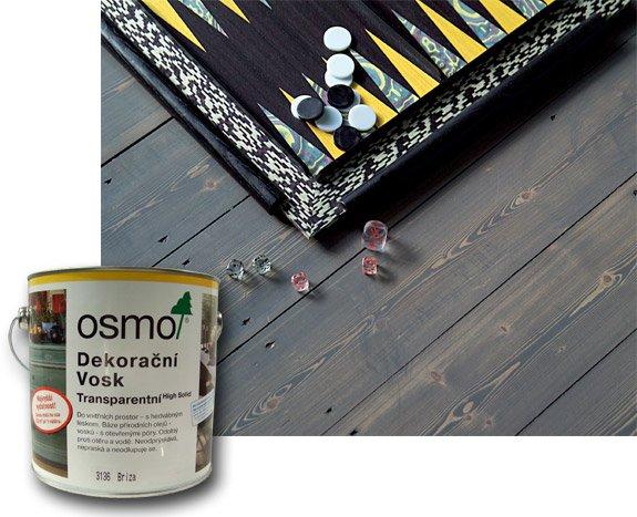 OSMO Dekorační vosk transparentní 3119 - 2,5l hedvábně šedý