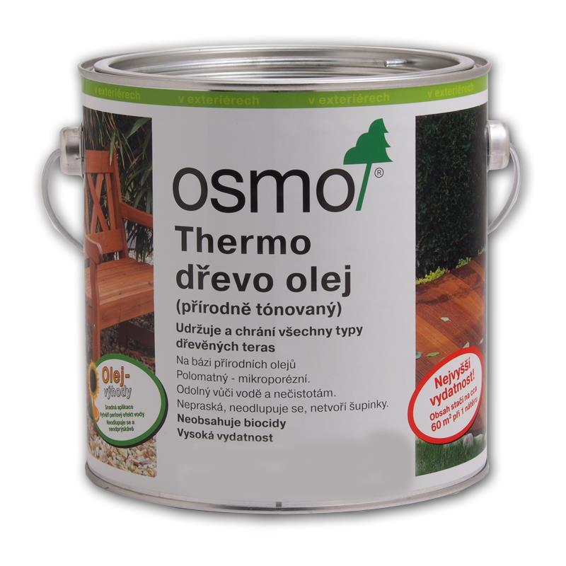 OSMO Terasový olej 010 termo dřevo 2,5L
