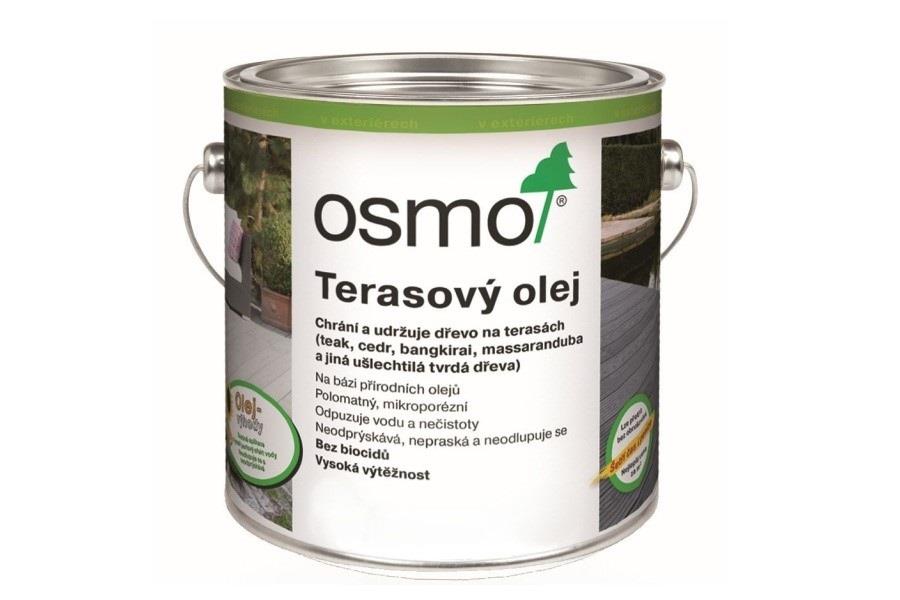 OSMO Terasový olej 016 bangkirai 2,5l - tmavý