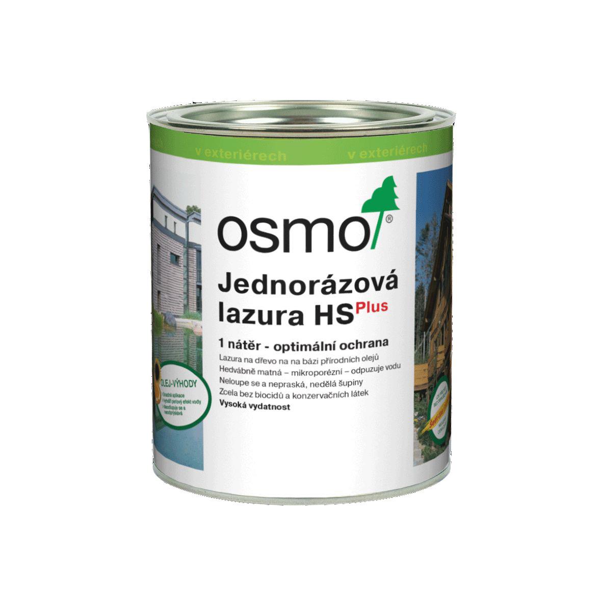 OSMO Jednorázová lazura HS 9211 smrk bílý 0,75l