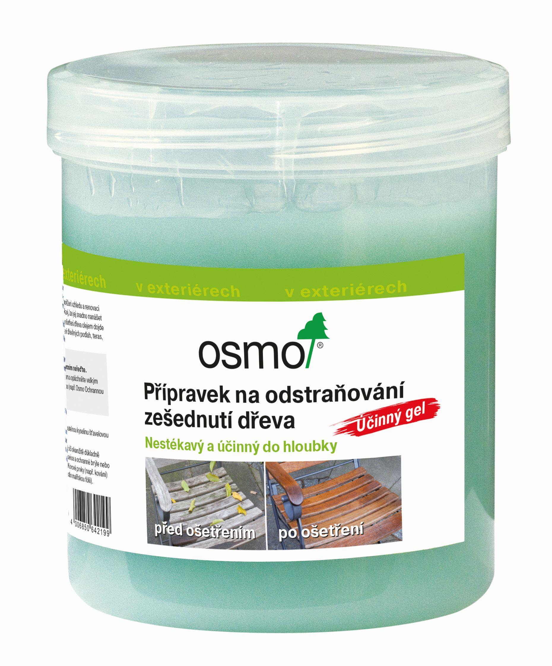 OSMO 6609 Odšeďovač dřeva - GEL 0,5l