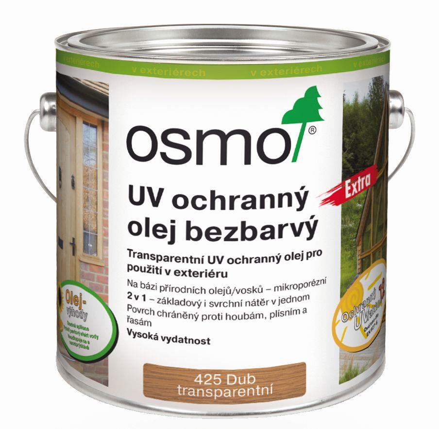 OSMO UV ochranný olej EXTRA 425, dub polomatný - 2,5l