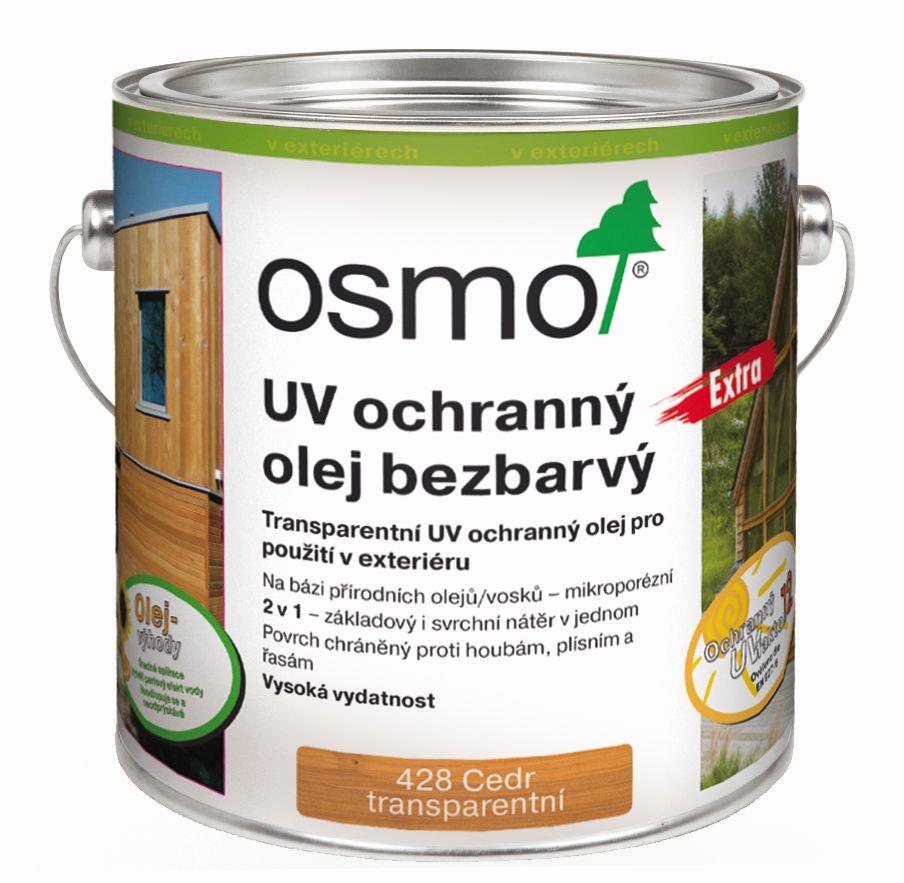 OSMO UV ochranný olej EXTRA 428, cedr polomatný - 2,5l