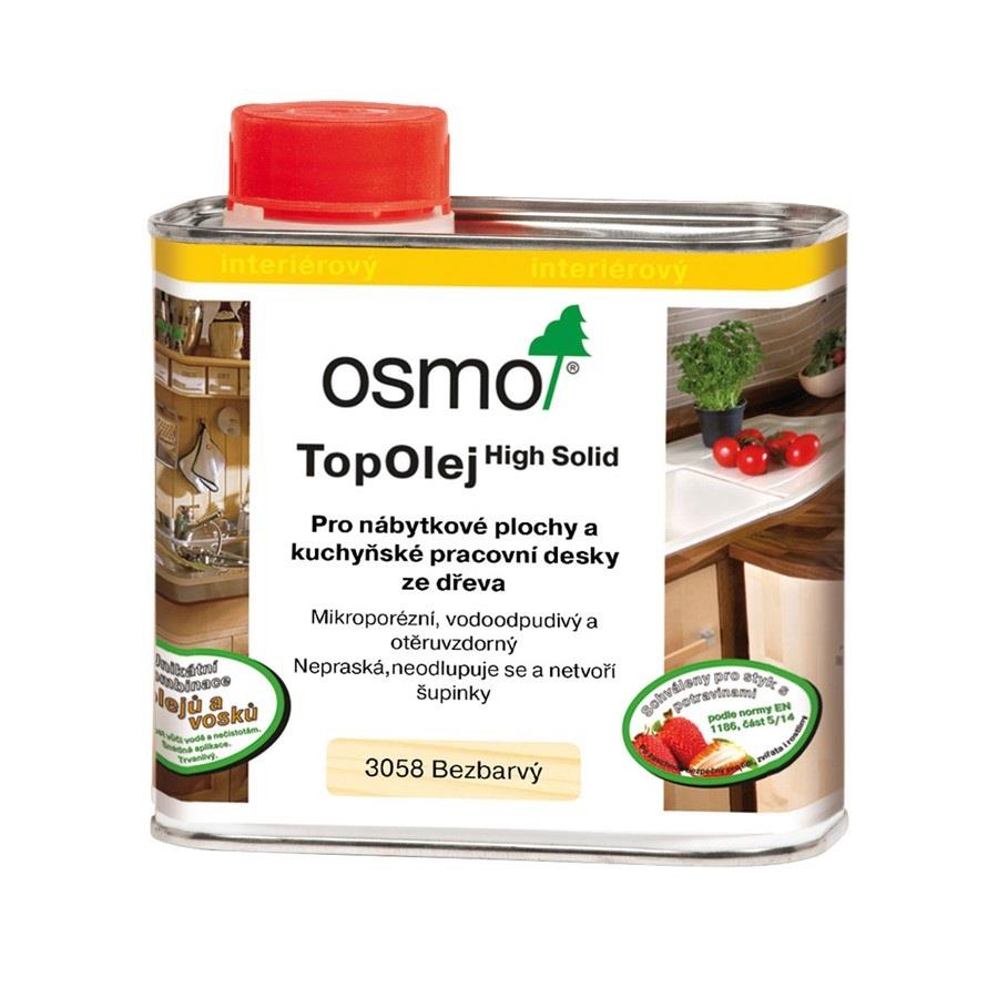 OSMO Top olej 3058 0,5l - bezbarvý mat